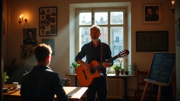 Cours de guitare Rennes : apprenez à jouer facilement avec un pro